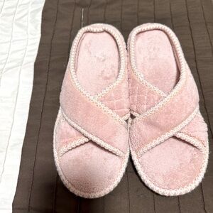 Pink Muk Luks house sleepers